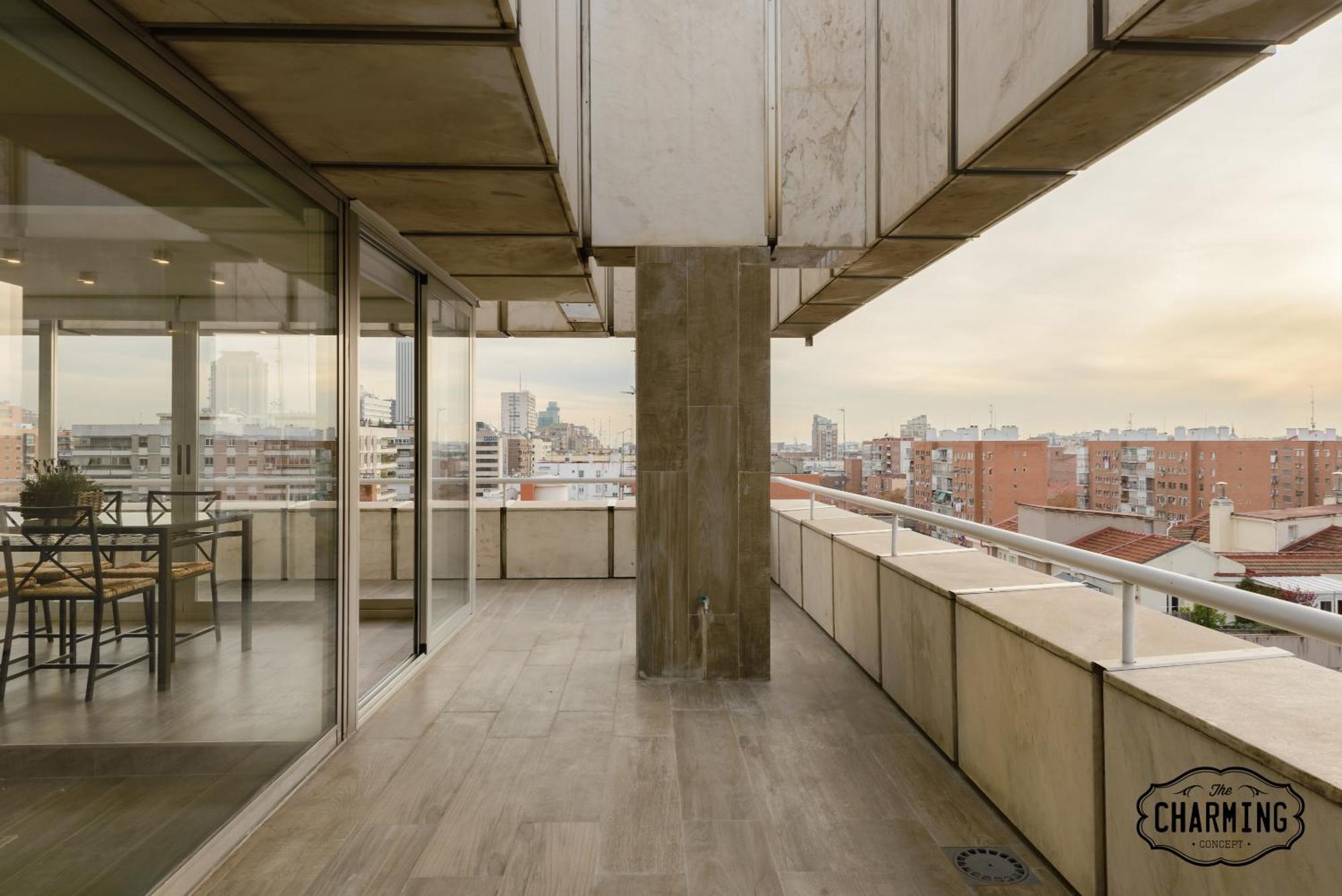 Charming Eurobuilding 2 Terrace Exclusive - Plaza De Parking Apartment Madrid Luaran gambar